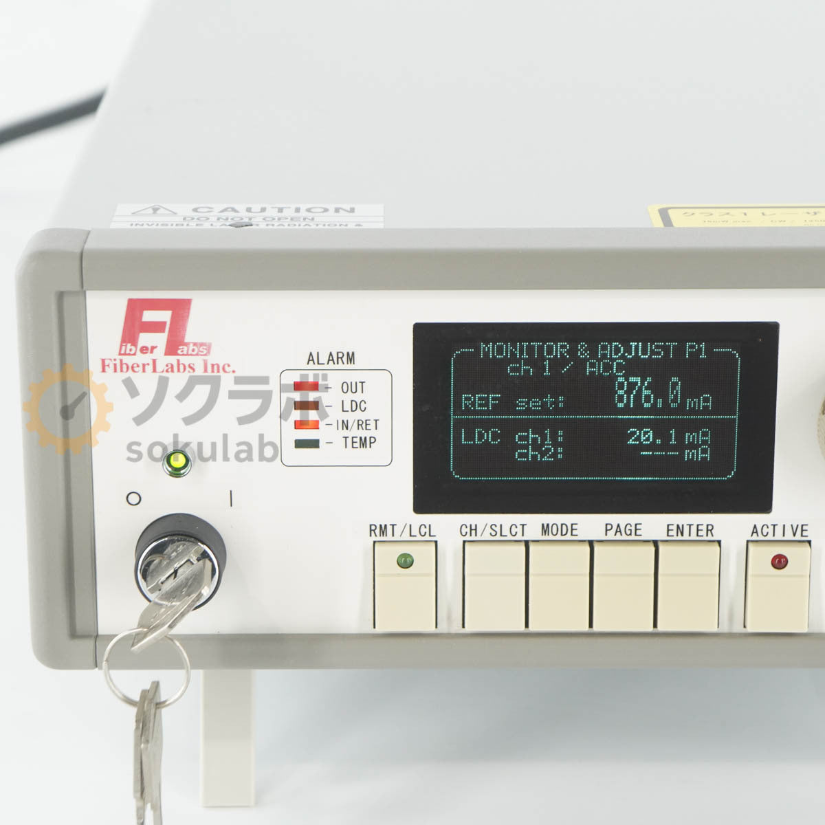 FiberLabs AMP-FL8611-OB-10 Optical Fiber Amplifier O-Band PDFA with OPT 013 [g1244316609]