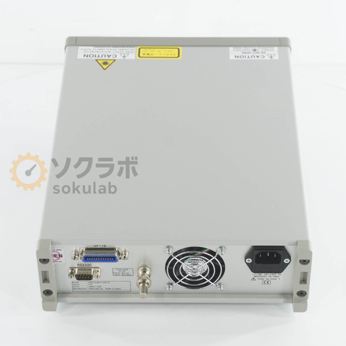 FiberLabs AMP-FL8611-OB-10 Optical Fiber Amplifier O-Band PDFA with OPT 013 [g1244316609]