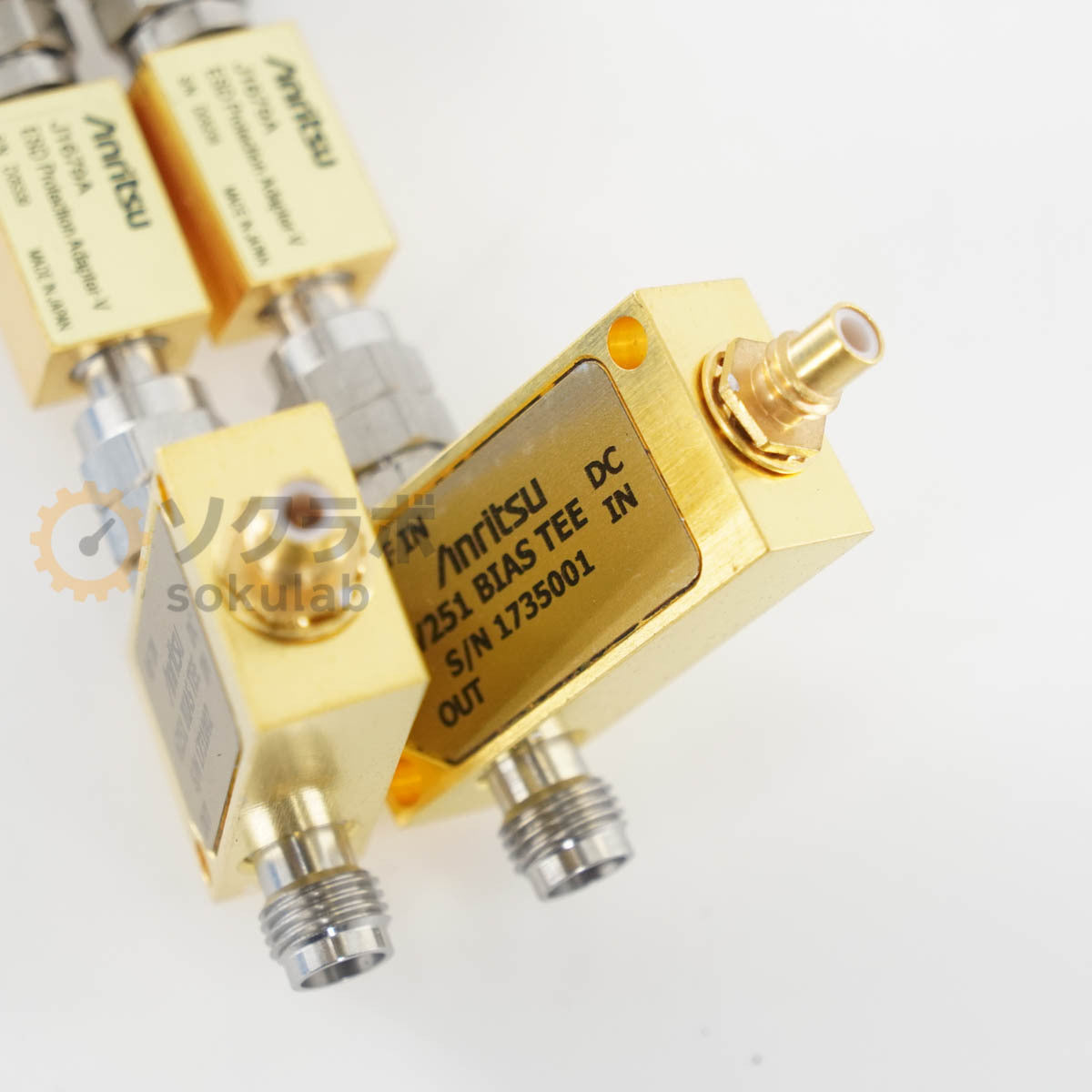 Anritsu AH24193A 28Gbaud Differential Linear Amplifier Adapter-V BIAS TEE 2 Units V251 2 Units J1679A 2 Units 41V-6 12 pcs [j1244325967]
