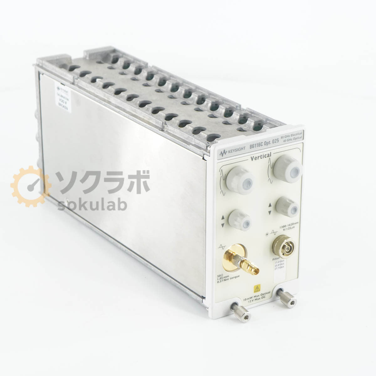 Keysight 86116C 80GHz Electrical 40GHz Optical Oscilloscope OE Module OPT 025 UK6 [e1244324227]