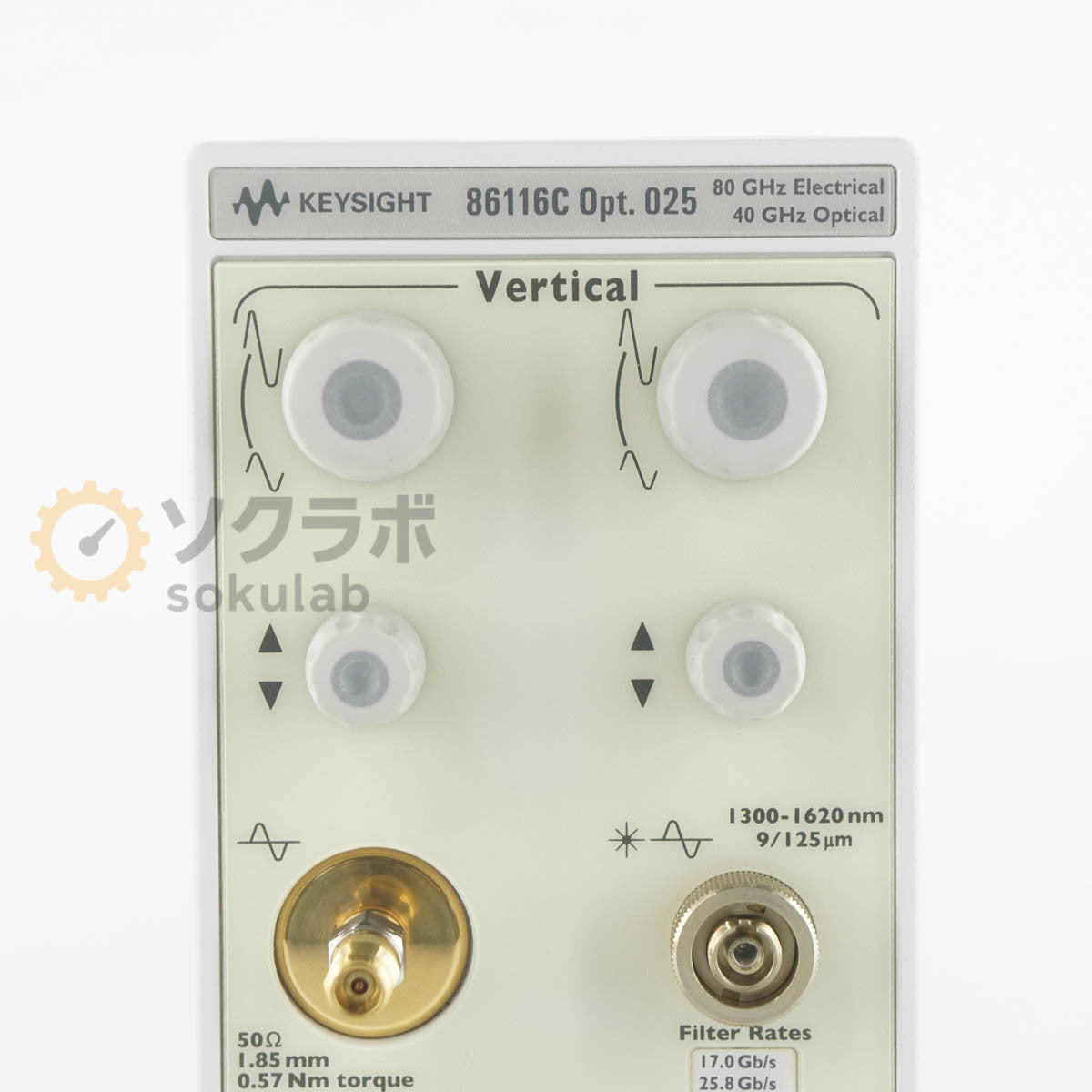 Keysight 86116C 80GHz Electrical 40GHz Optical Oscilloscope OE Module OPT 025 UK6 [e1244324227]