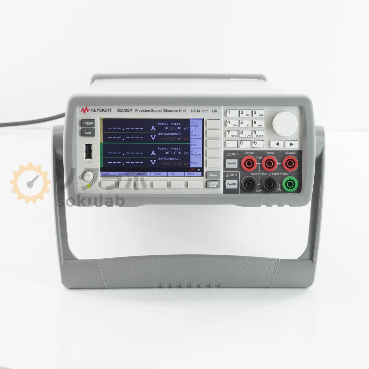 Keysight B2902A Precision Source/Measure Unit 100fA 2ch LXI OPT 918 [b1244315207]