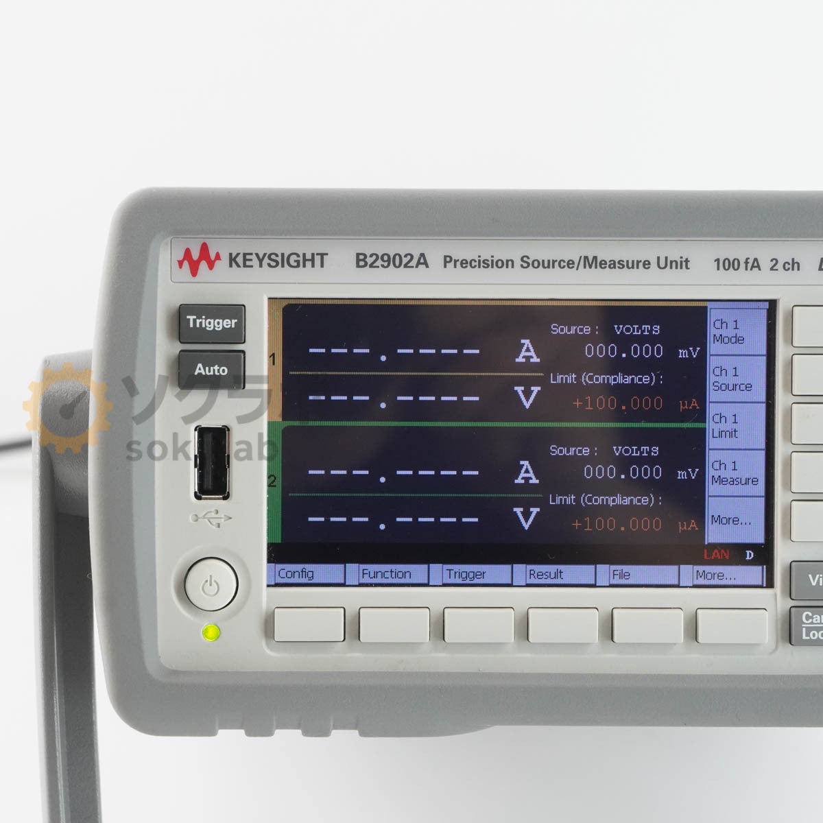 Keysight B2902A Precision Source/Measure Unit 100fA 2ch LXI OPT 918 [b1244315207]