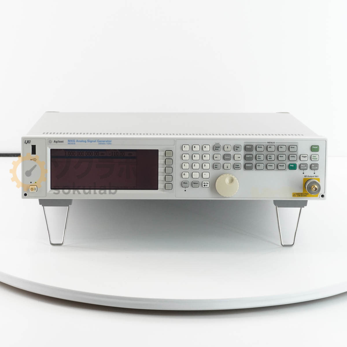 Agilent N5181A MXG Analog Signal Generator 250kHz-1GHz OPT 006 1ER 501 [h1244313847]