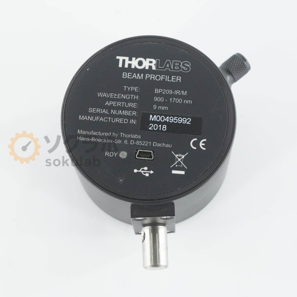 THORLABS BP209-IR/M Beam Profiler 900-1700nm [b1244310879]