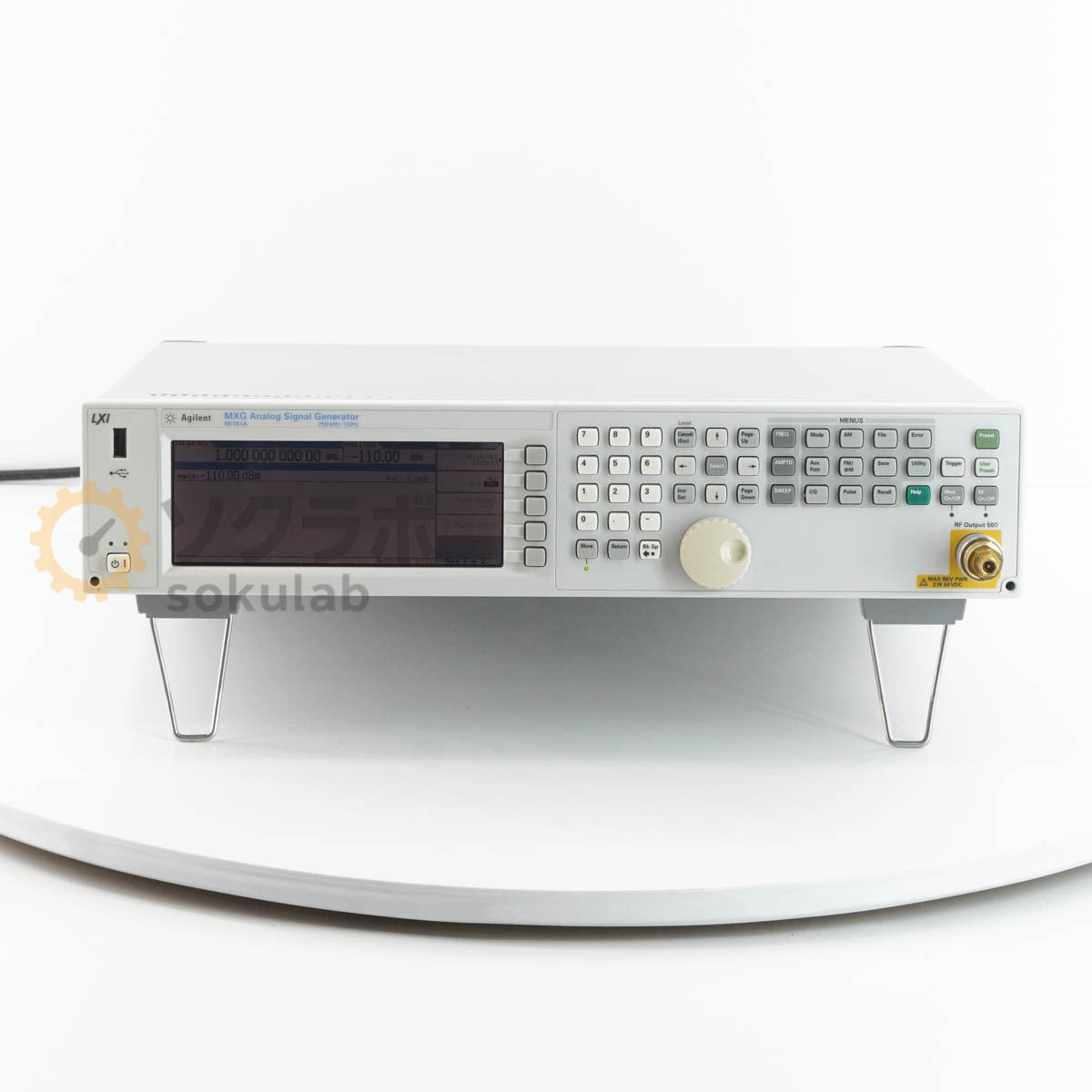 Agilent N5181A MXG Analog Signal Generator 250kHz-1GHz OPT 501 UK6 006 1ER [v1244331153]