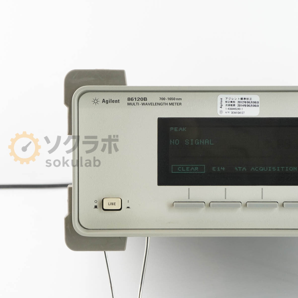 Agilent 86120B Multi-Wavelength Meter 700-1650nm OPT 021 UK6 [x1244309746]