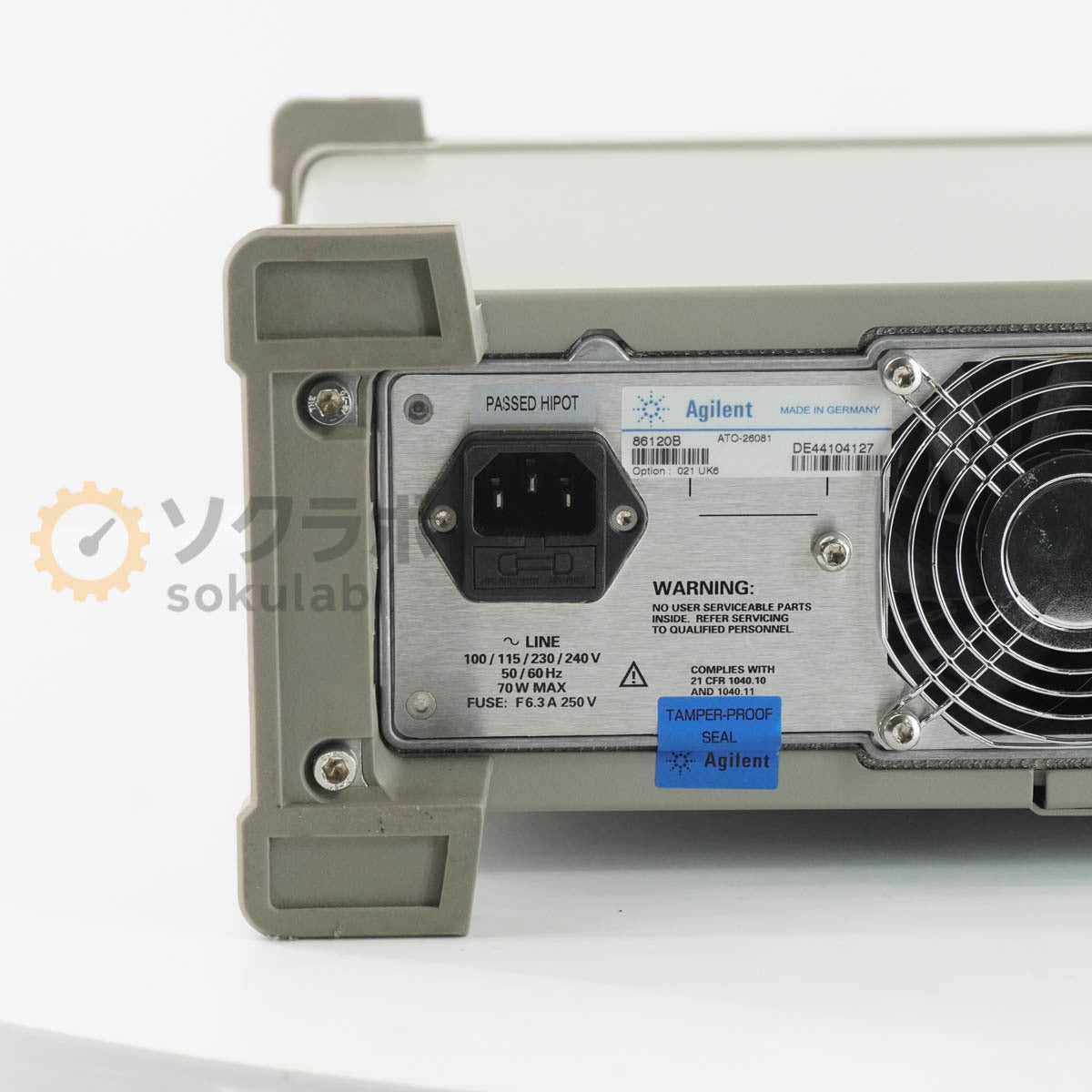 Agilent 86120B Multi-Wavelength Meter 700-1650nm OPT 021 UK6 [x1244309746]