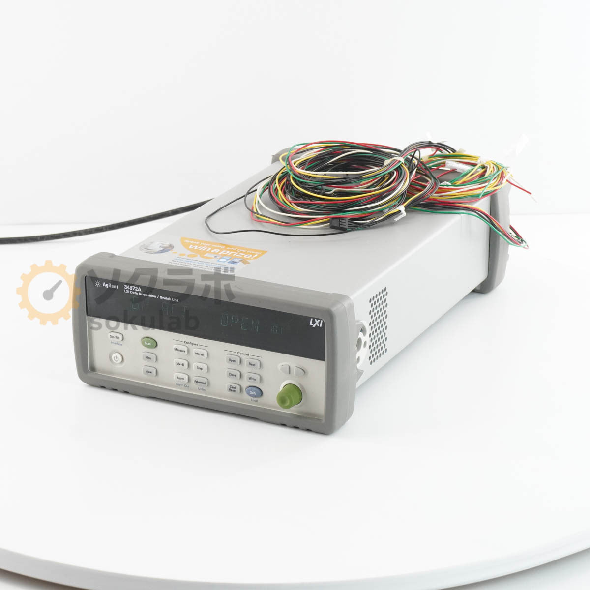 Agilent 34972A LXI Data Acquisition/Switch Unit with 2 x 34903A 34901A [q1244310125]