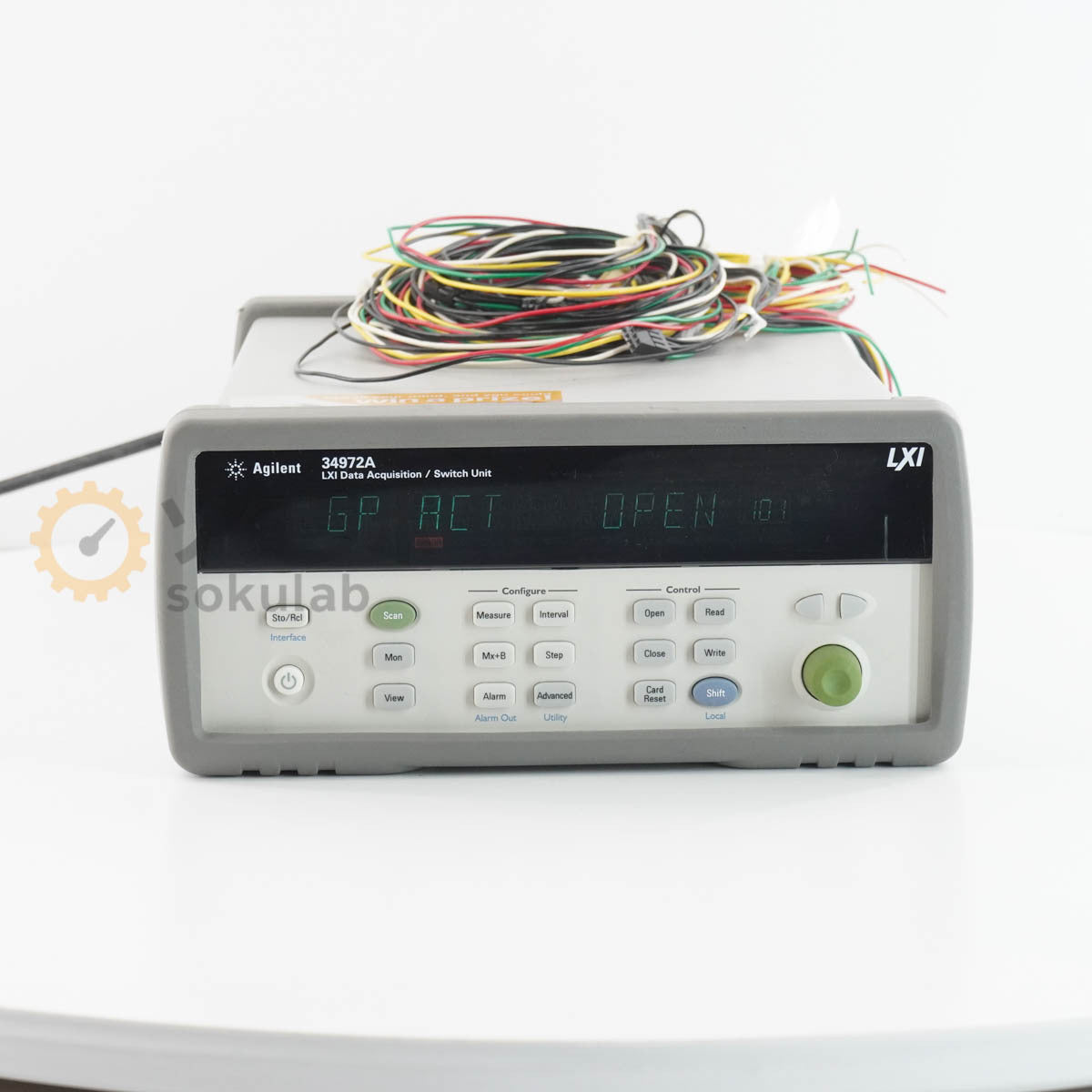 Agilent 34972A LXI Data Acquisition/Switch Unit with 2 x 34903A 34901A [q1244310125]