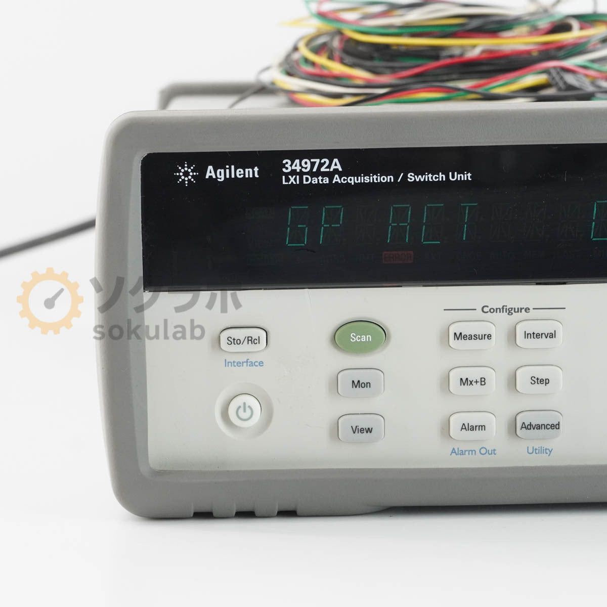 Agilent 34972A LXI Data Acquisition/Switch Unit with 2 x 34903A 34901A [q1244310125]