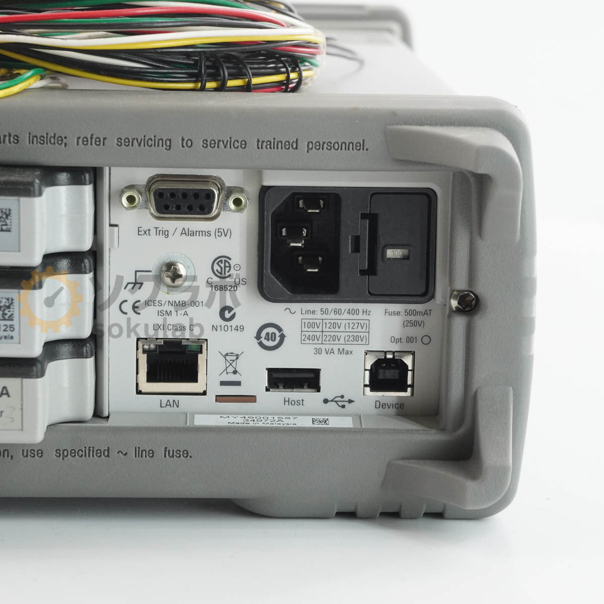 Agilent 34972A LXI Data Acquisition/Switch Unit with 2 x 34903A 34901A [q1244310125]