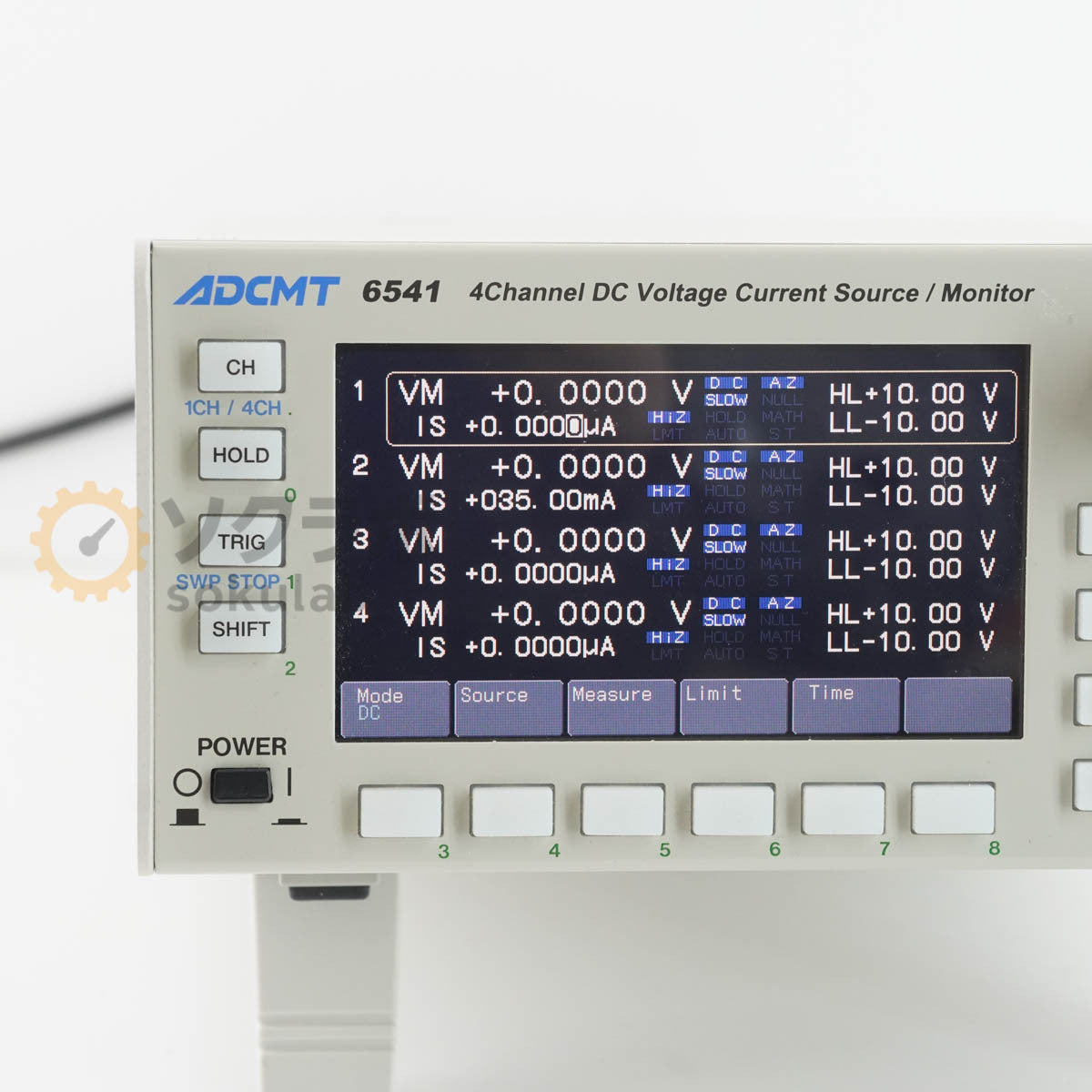 ADCMT 6541 4Channel DC Voltage Current Source Monitor [1244308590]