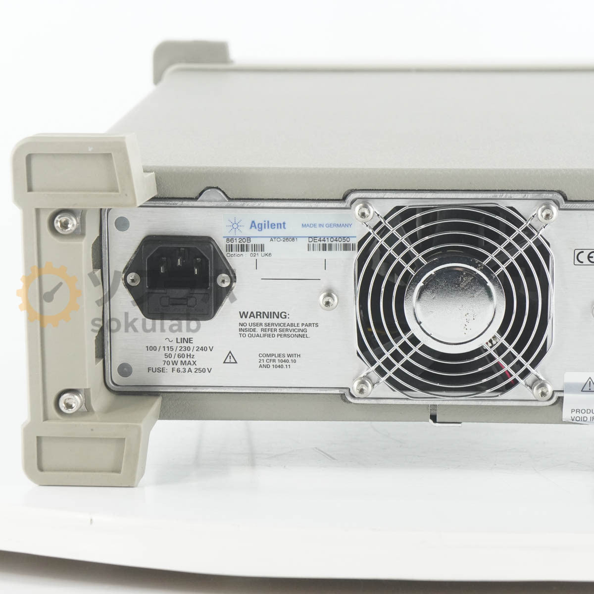 Agilent 86120B Multi-Wavelength Meter 700-1650nm OPT 021 UK6 [e1244329151]