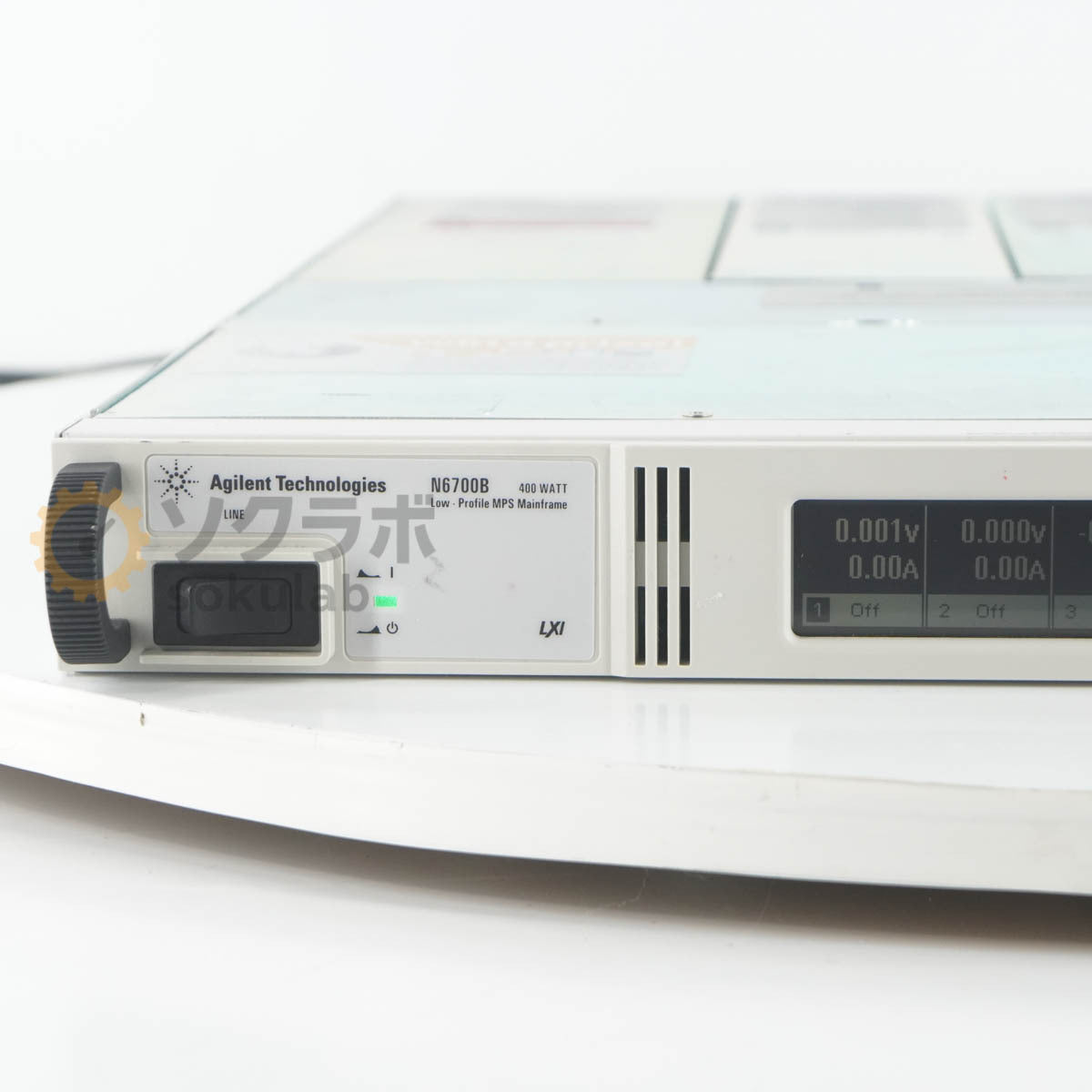 Agilent N6700B Low Profile MPS Mainframe DC Power Module with 3 N6731B 400W LXI [p1244321149]