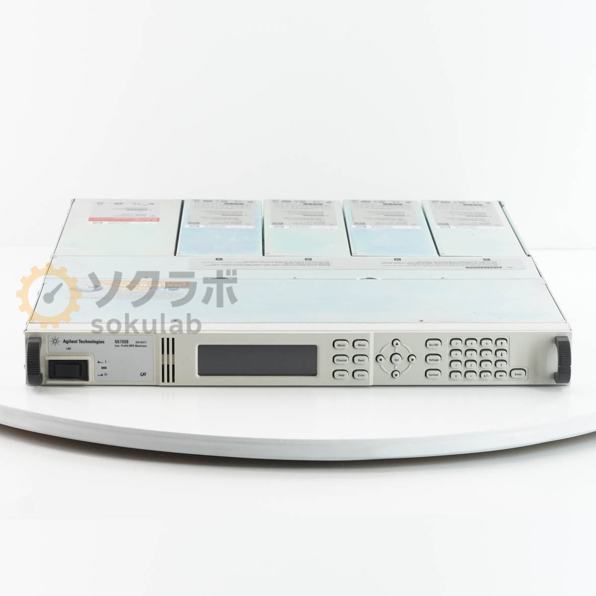 Agilent N6700B Low Profile MPS Mainframe DC Power Module with 4 N6731B 400W LXI [t1244312445]