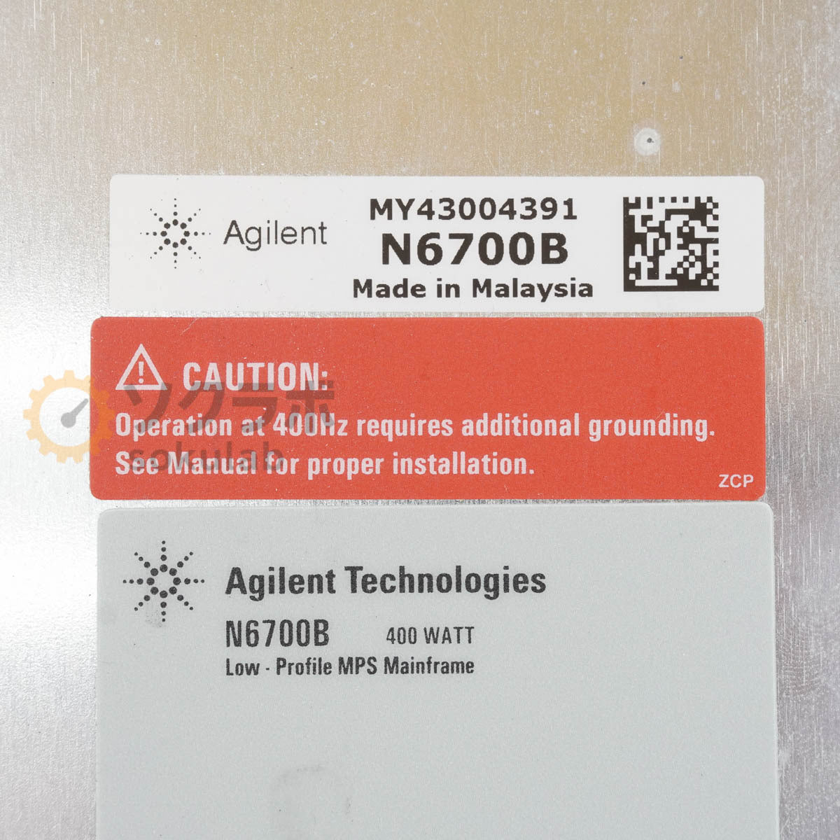 Agilent N6700B Low Profile MPS Mainframe DC Power Module with 4 N6731B 400W LXI [t1244312445]