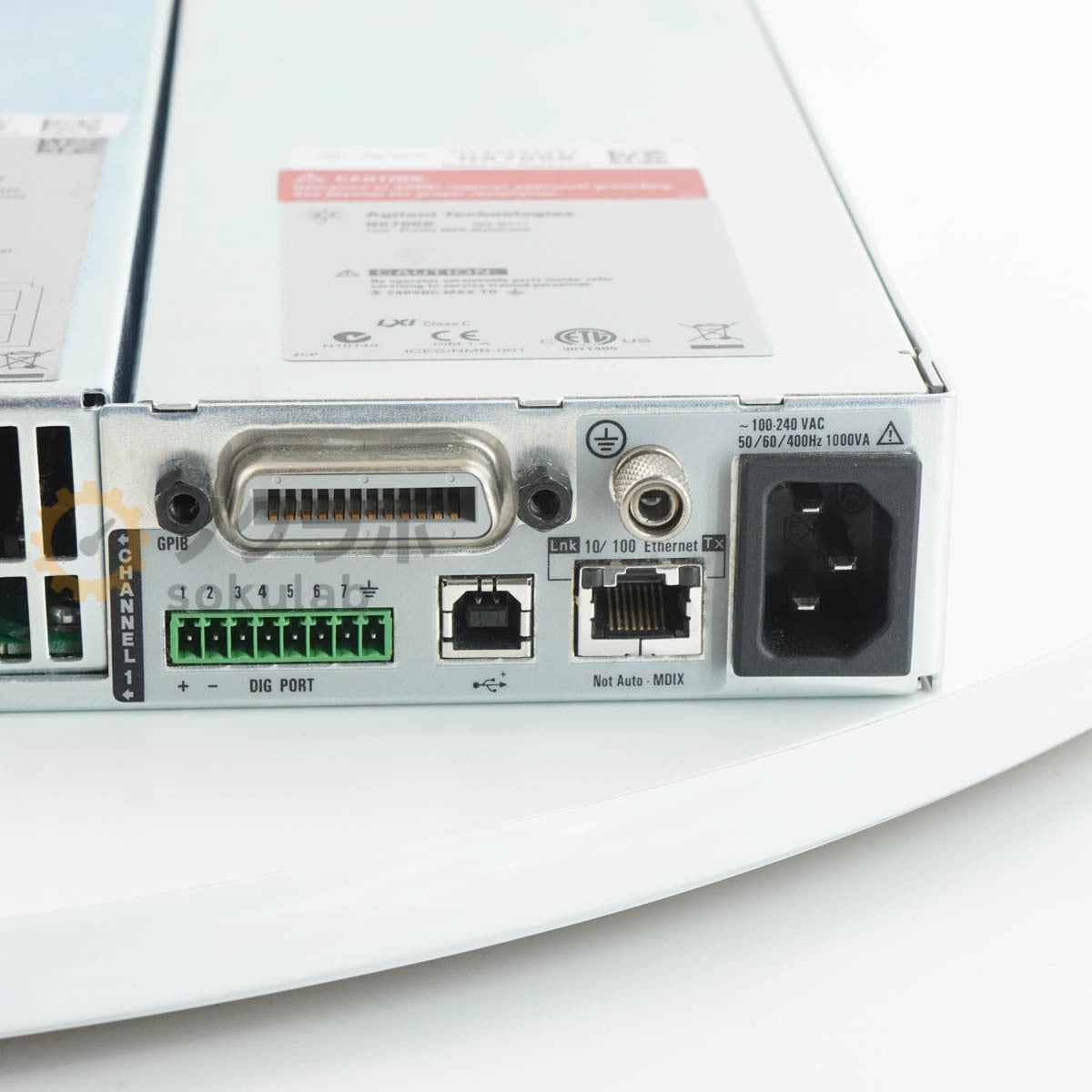 Agilent N6700B Low Profile MPS Mainframe DC Power Module with 4 N6731B 400W LXI [t1244312445]