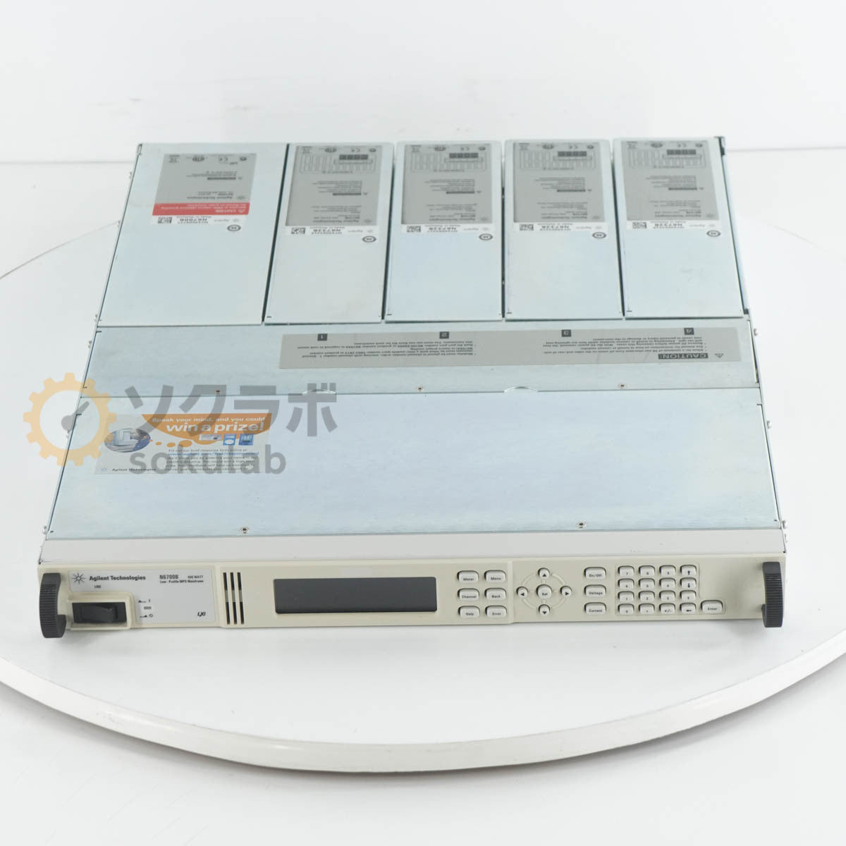 Agilent N6700B Low Profile MPS Mainframe DC Power Module 400W with N6732B*4 OPT 761 [g1244308498]