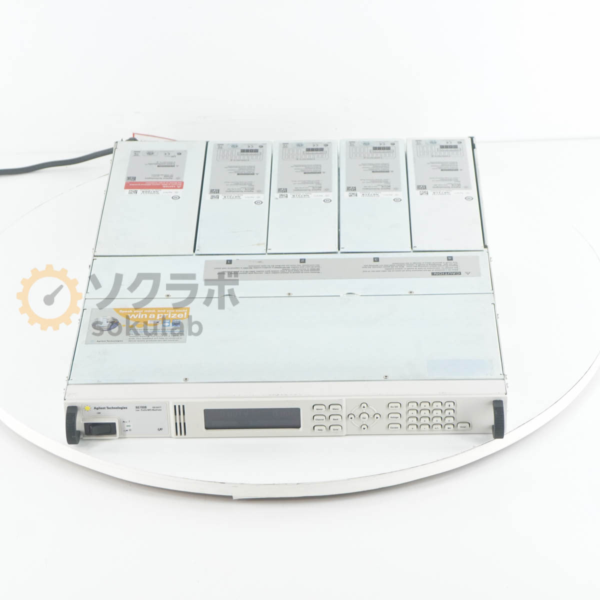 Agilent N6700B Low Profile MPS Mainframe DC Power Module with N6731B*4 400W LXI [1244308893]