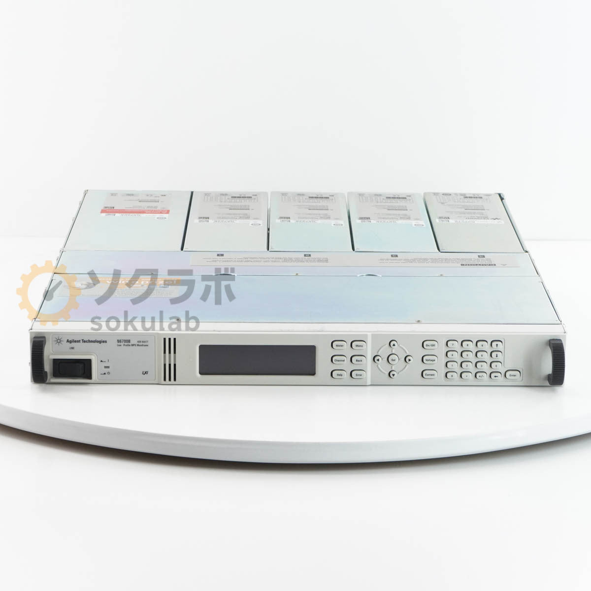Agilent N6700B Low Profile MPS Mainframe DC Power Module 400W with N6732B*3 N6731B [c1244326351]