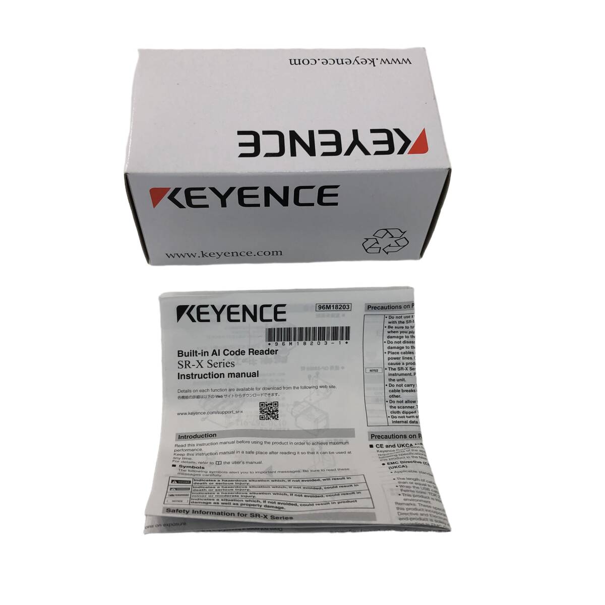 Keyence SR-X300W 2D Code Reader with AI Wide View Type (open box) [b1244515284]