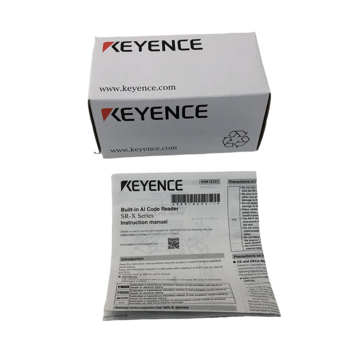 Keyence SR-X300W 2D Code Reader with AI Wide View Type (open box) [e1244527299]