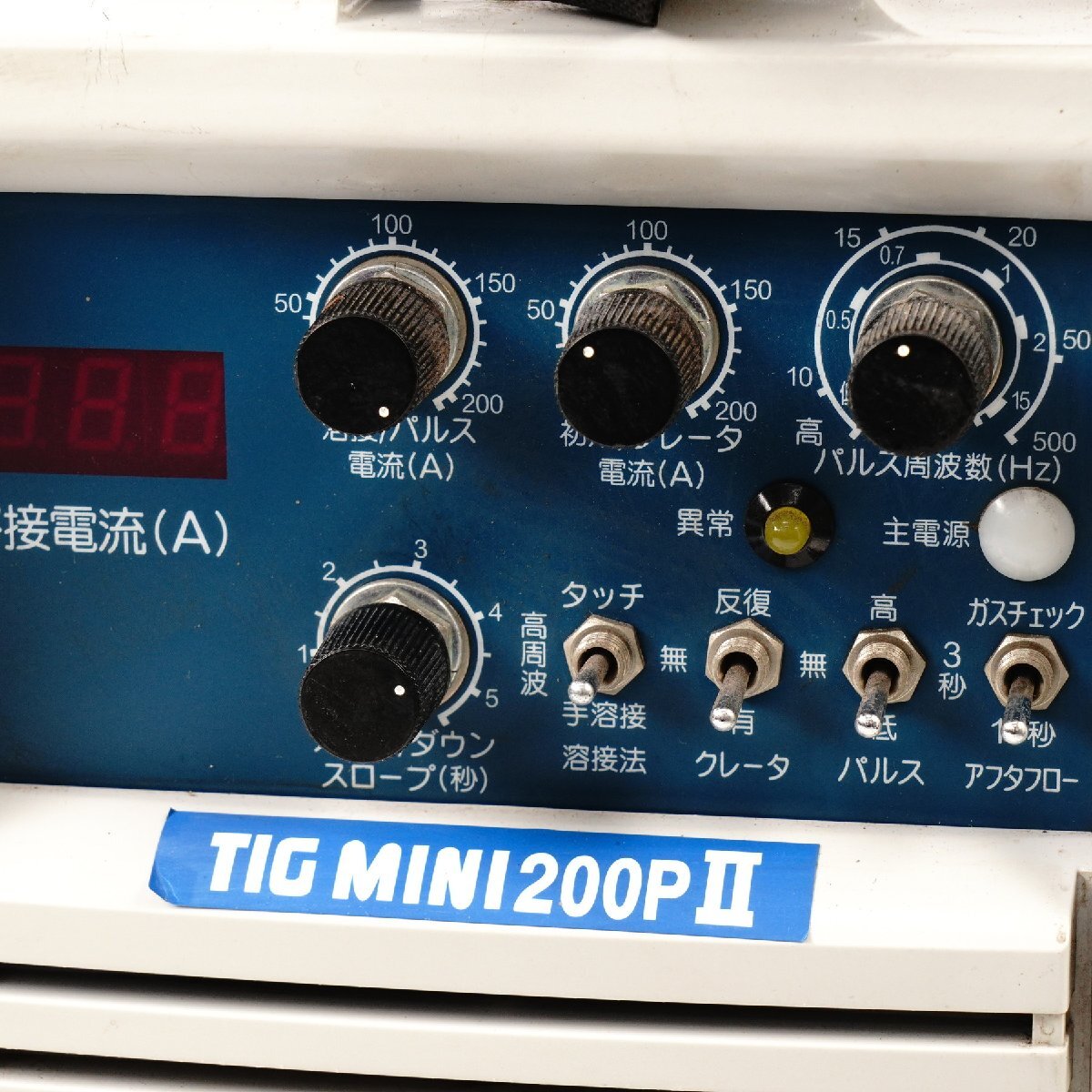 Daihen TIG MINI 200PⅡVRTPM-202(S-2) TIG Welder with Torch [g1244541472]