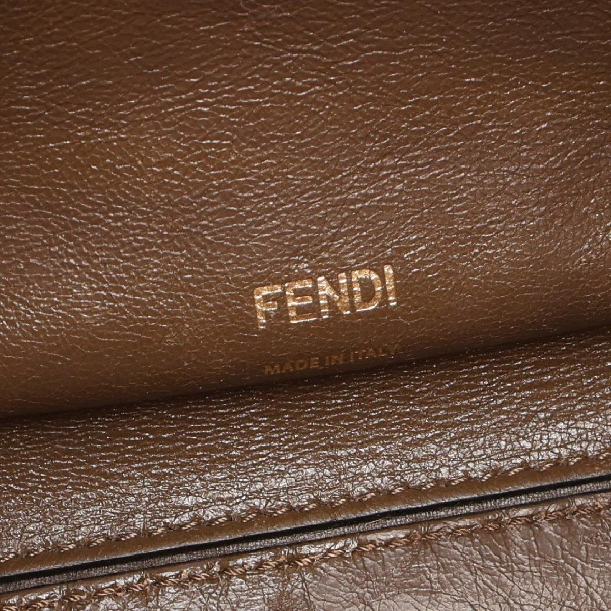 FENDI 8BN310 Peekaboo X-Lite Medium Punching Handbag Leather [g1244544360]