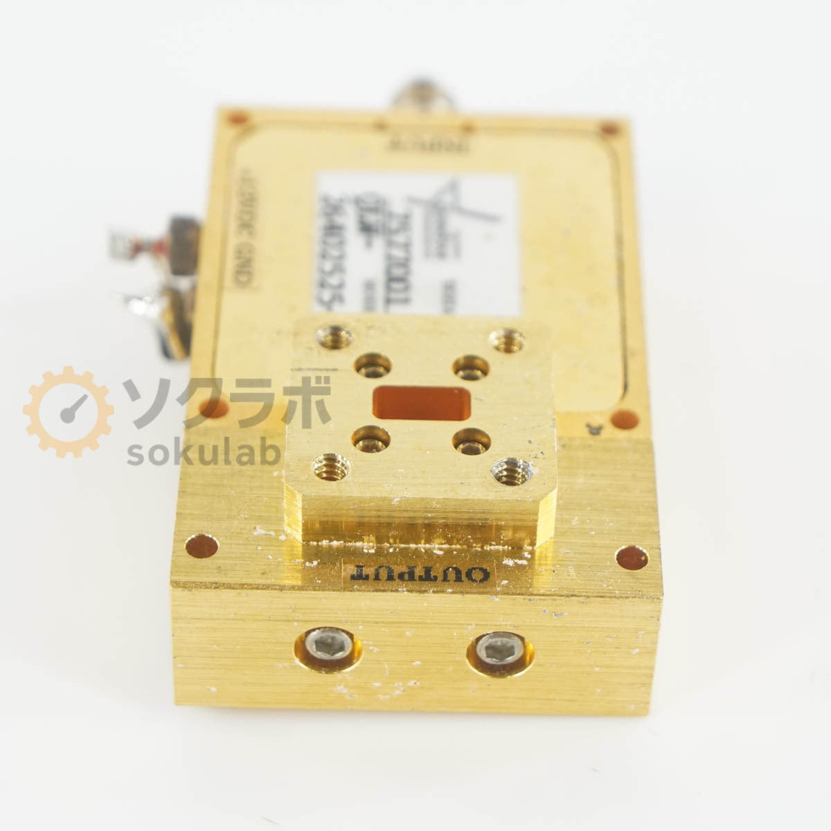 QUINSTAR QLW-26402525-S Amplifier WR-28 UG-599 K Connector Waveguide [x1244570814]