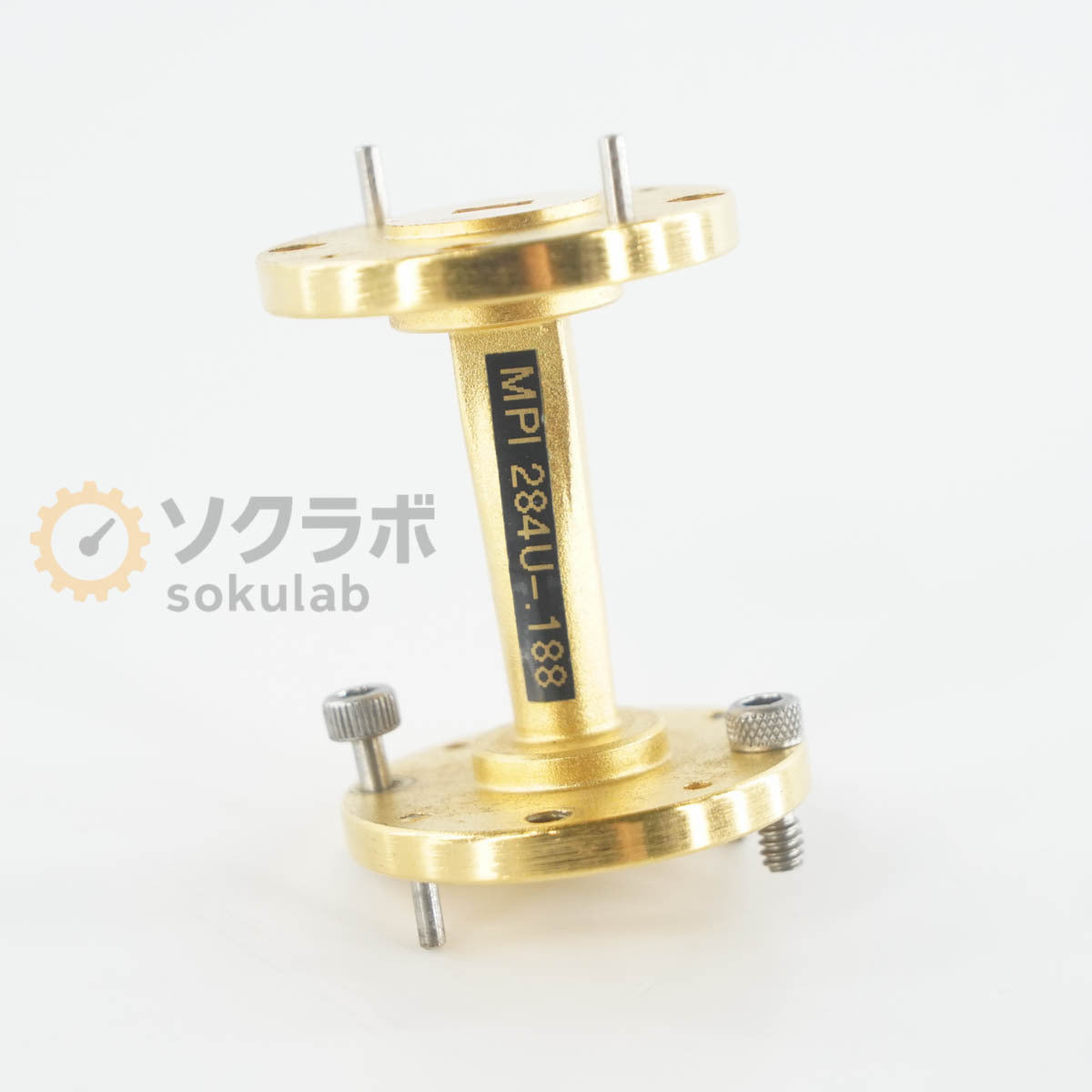 MPI 284U-.188 Circular to Rectangular Waveguide Transition with UG-383 [k1244574633]