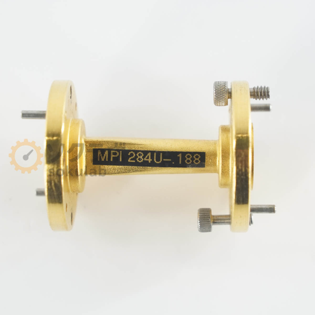 MPI 284U-.188 Circular to Rectangular Waveguide Transition with UG-383 [k1244574633]