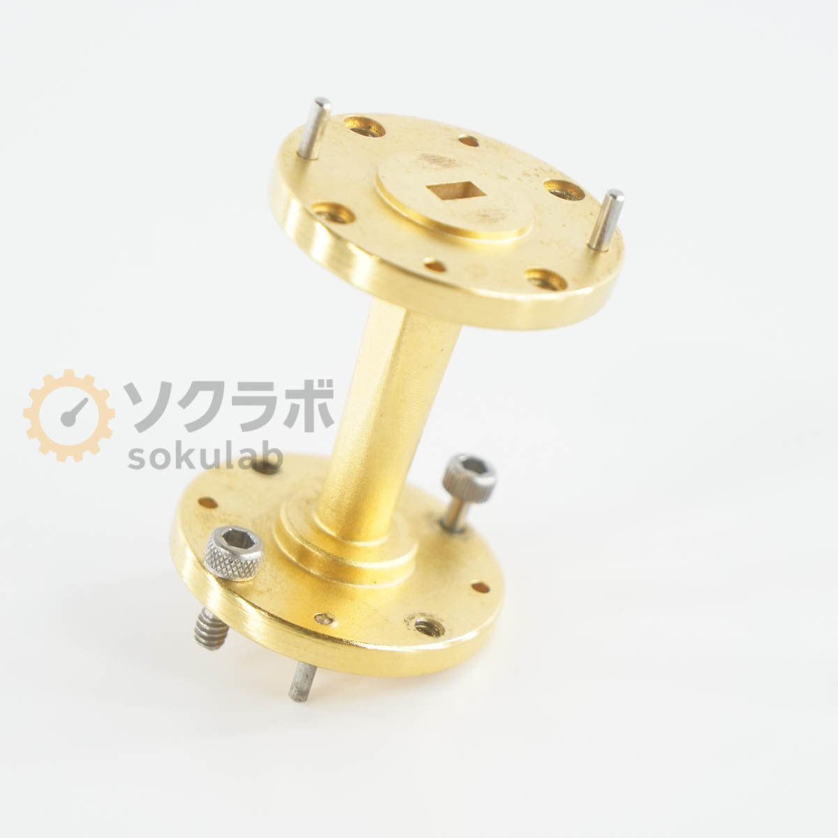 MPI 284U-.188 Circular to Rectangular Waveguide Transition with UG-383 [k1244574633]