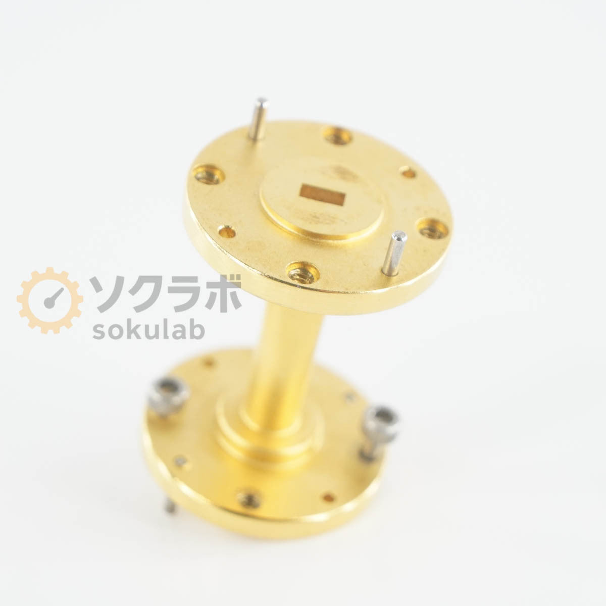 MPI 284U-.188 Circular to Rectangular Waveguide Transition with UG-383 [k1244574633]