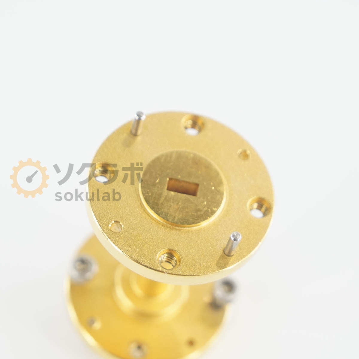 MPI 284U-.188 Circular to Rectangular Waveguide Transition with UG-383 [k1244574633]