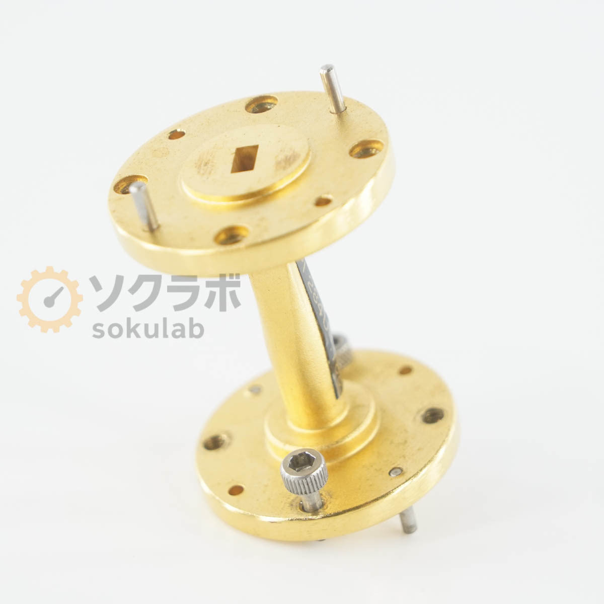 MPI 284U-.188 Circular to Rectangular Waveguide Transition with UG-383 [k1244574633]