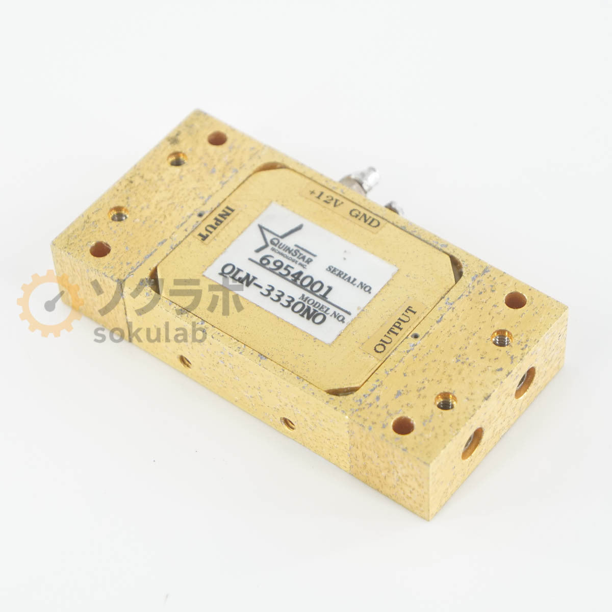 QUINSTAR QLW-3330N0 Amplifier Waveguide WR-28 UG-599 [h1244570978]