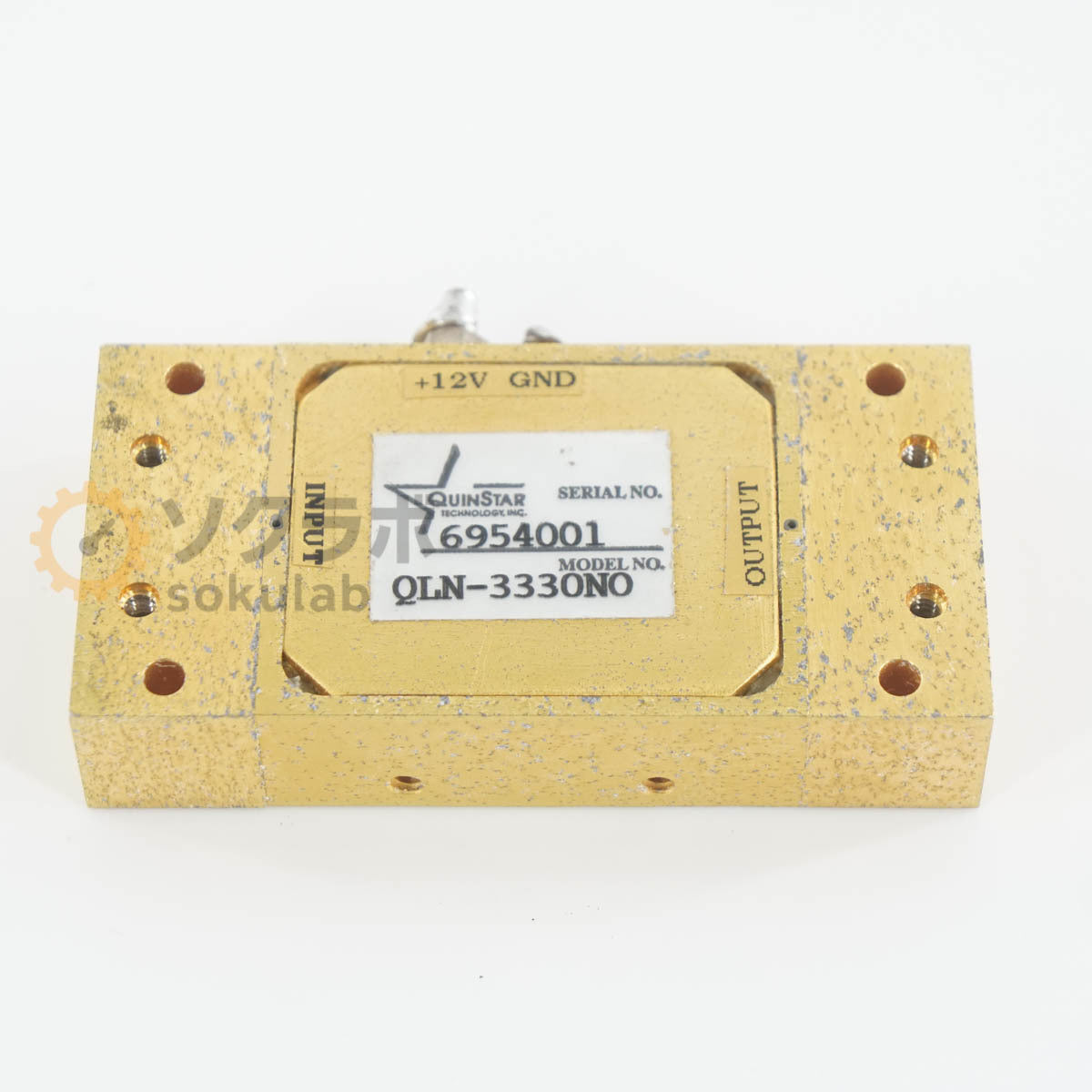 QUINSTAR QLW-3330N0 Amplifier Waveguide WR-28 UG-599 [h1244570978]