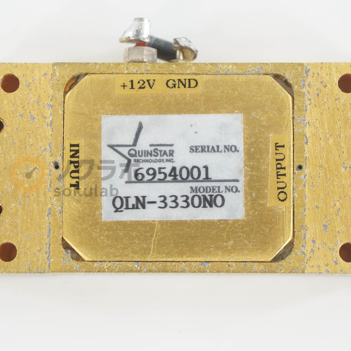 QUINSTAR QLW-3330N0 Amplifier Waveguide WR-28 UG-599 [h1244570978]