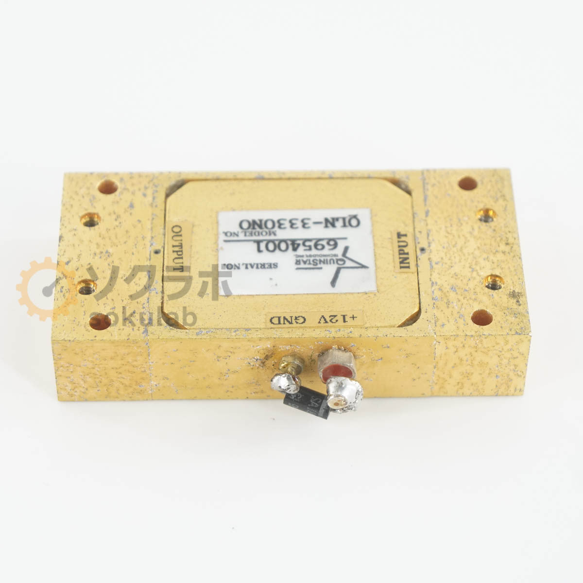 QUINSTAR QLW-3330N0 Amplifier Waveguide WR-28 UG-599 [h1244570978]
