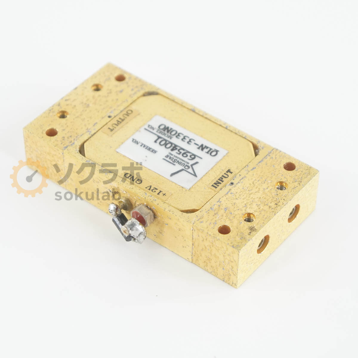 QUINSTAR QLW-3330N0 Amplifier Waveguide WR-28 UG-599 [h1244570978]