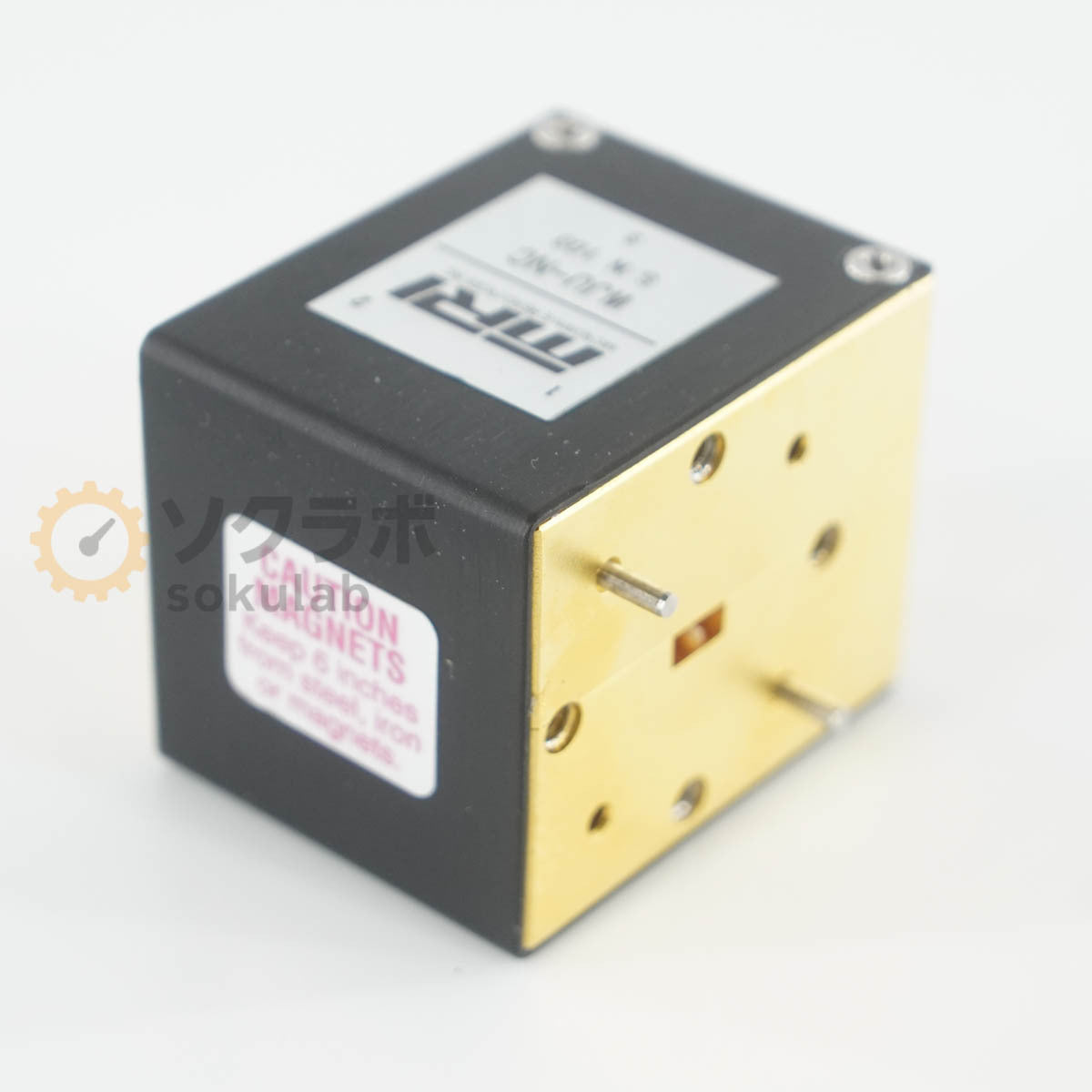 MICROWAVE RESOURCES WJU-NC Circulator Waveguide WR-19 UG-383 50GHz [e1244577531]