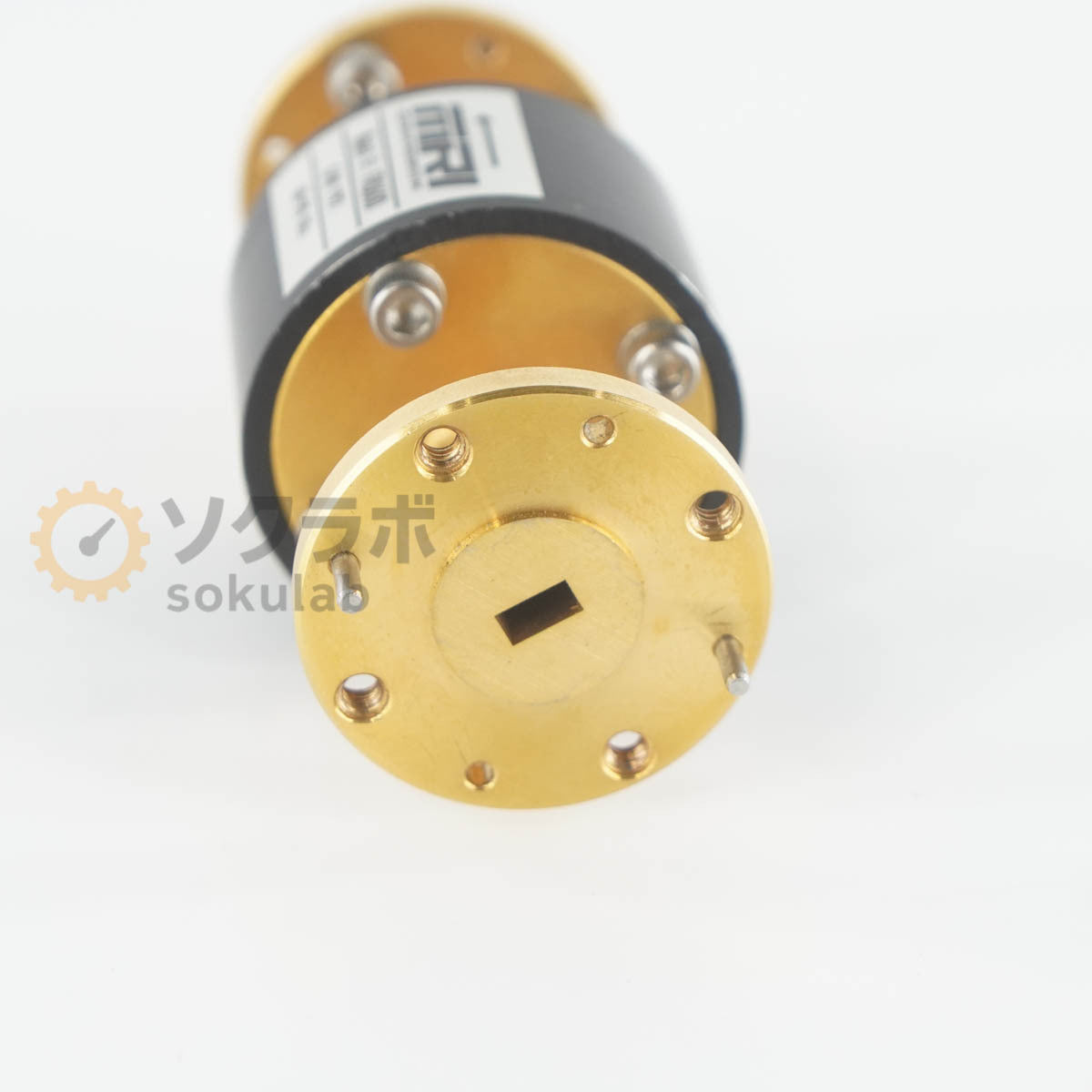MICROWAVE RESOURCES FRU600 Fullband Isolator Waveguide WR-19 UG-383 50GHz [r1244580834]