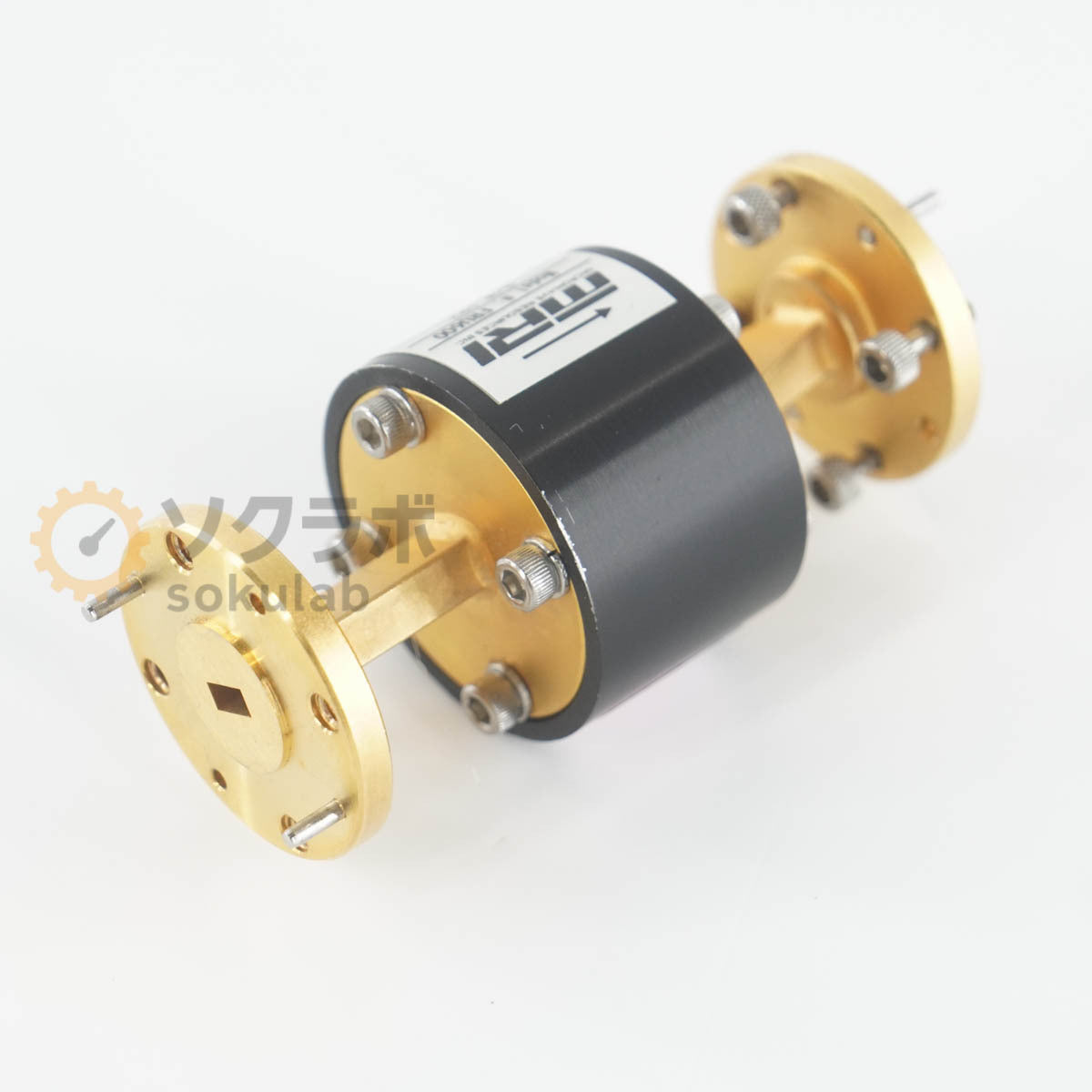 MICROWAVE RESOURCES FRU600 Fullband Isolator Waveguide WR-19 UG-383 50GHz [r1244580834]