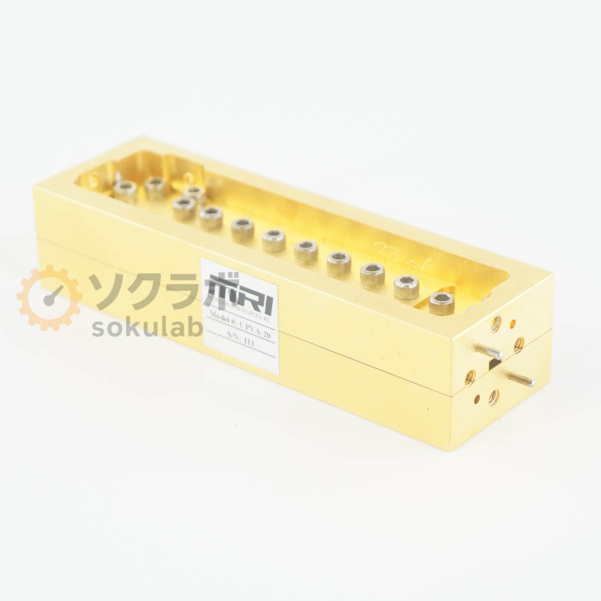 MICROWAVE RESOURCES CPVA-20 Directional Coupler Waveguide WR-15 UG-385 [h1244576806]