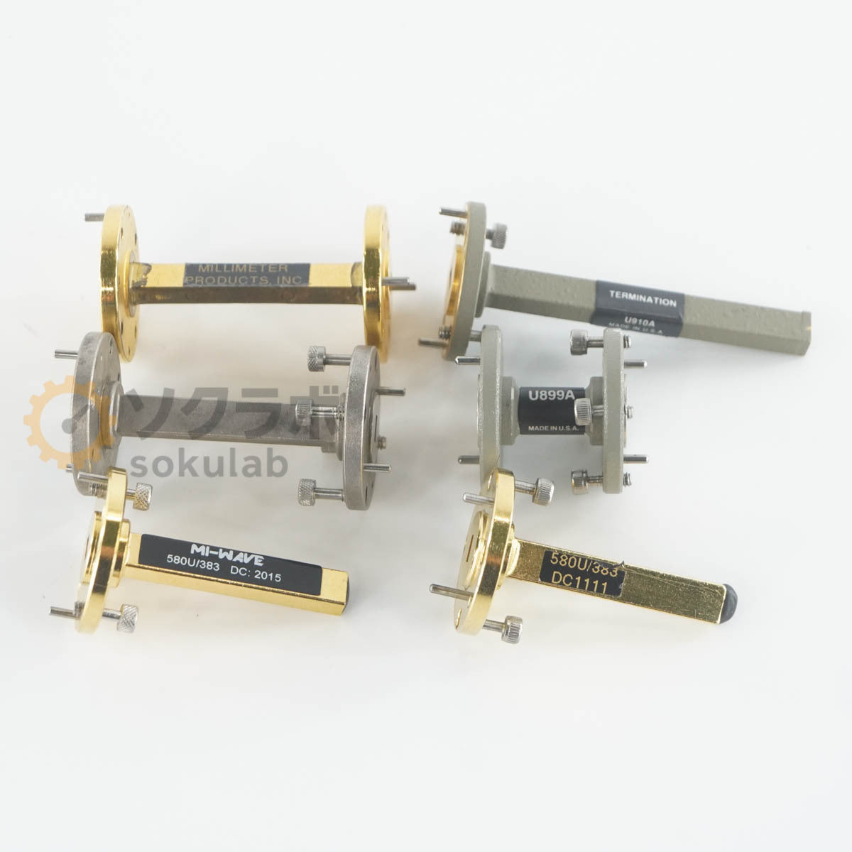 hp MI-WAVE U910 Termination Load RF Waveguide Set 580U/383 U889A U910A [j1244580563]