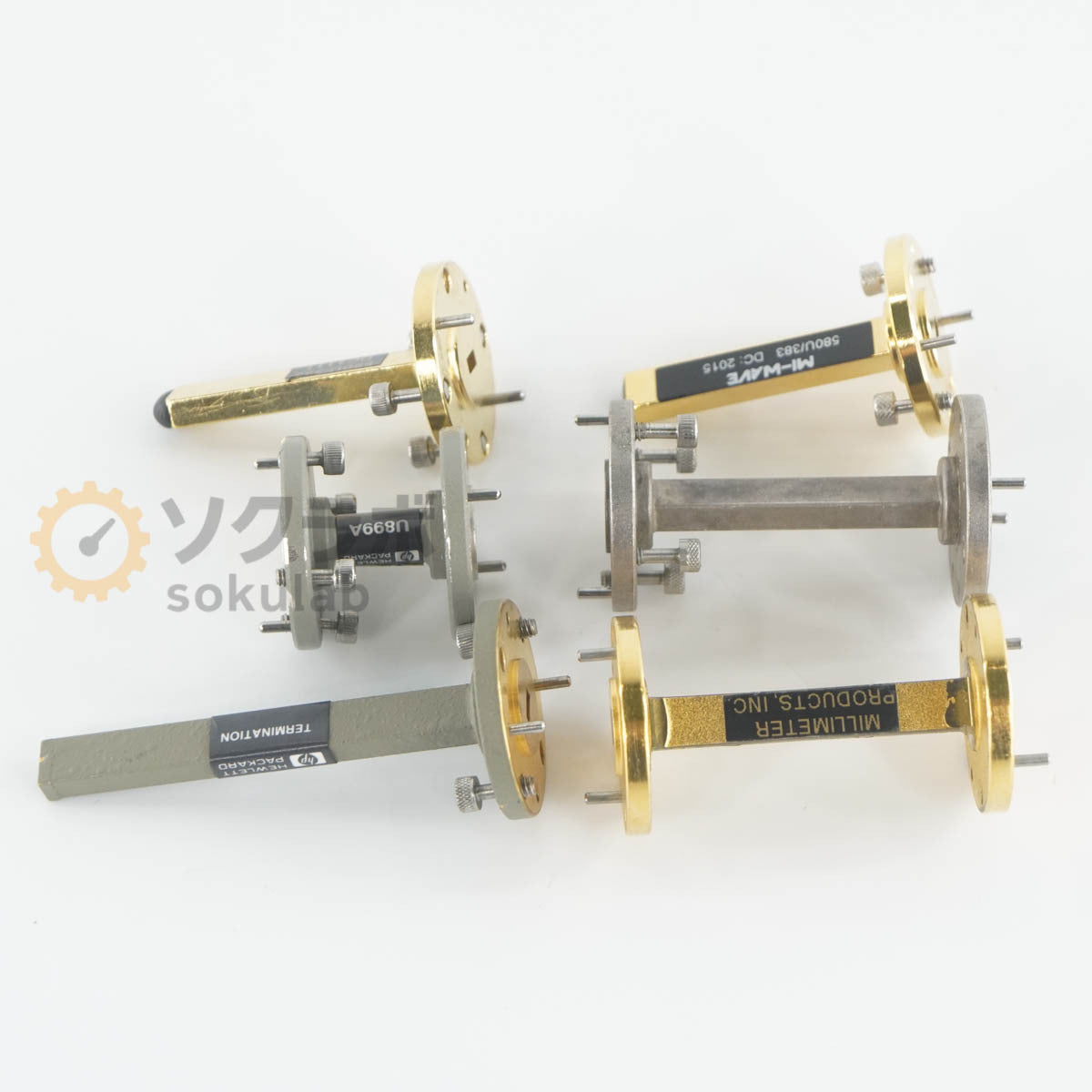 hp MI-WAVE U910 Termination Load RF Waveguide Set 580U/383 U889A U910A [j1244580563]