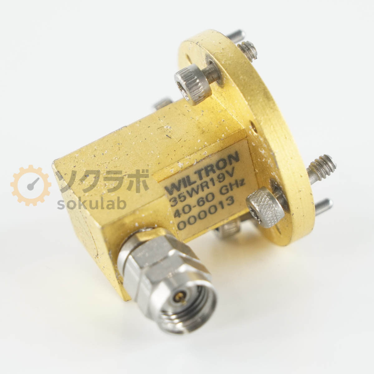 WILTRON 35WR19V Waveguide to Coax Adapter 40-60GHz [h1244569637]