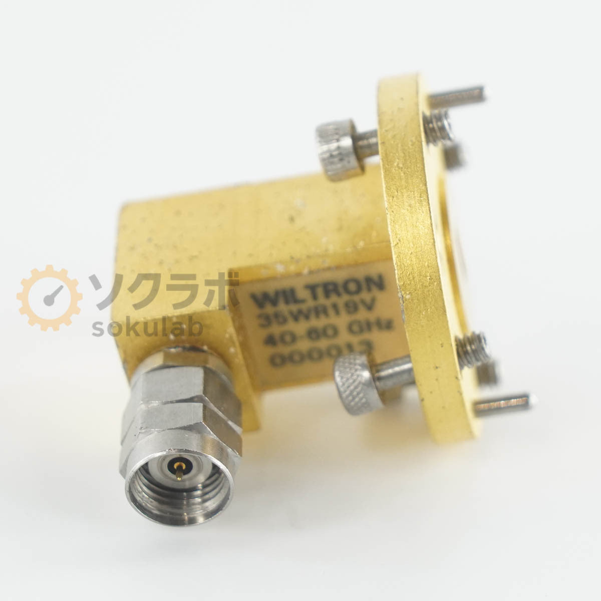 WILTRON 35WR19V Waveguide to Coax Adapter 40-60GHz [h1244569637]