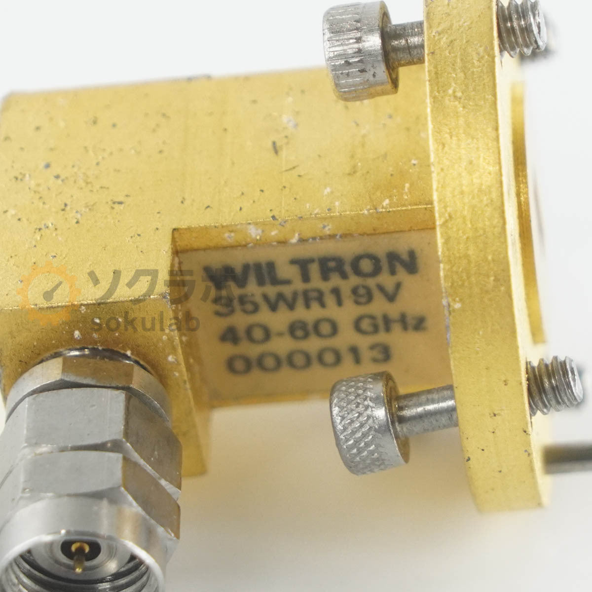 WILTRON 35WR19V Waveguide to Coax Adapter 40-60GHz [h1244569637]